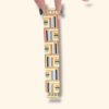 Bracciale a fascia colorato di perline